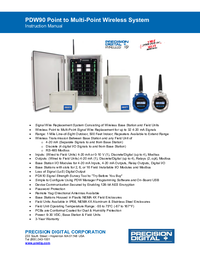 Thumbnail of document Manual - PDW90 Point to Mulit-Point Wireless System